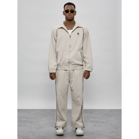 Sports suit men's, size 50, beige color-8