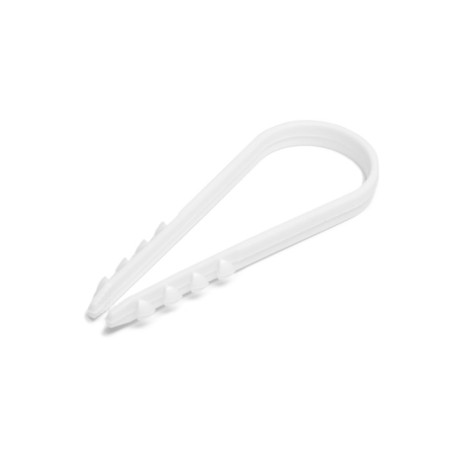 Dubel-Homut "Tundra", for a round cable, nylon, 19-25 mm, white, 100 pcs-3