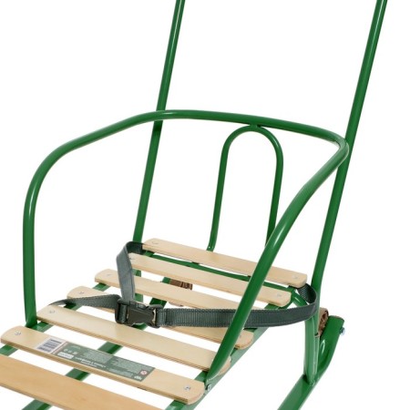 Sled "Timka 5 comfort", olive color-3
