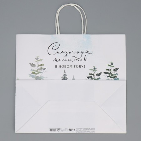 Package gift craft "Fairy Tale", 32 x 28 x 15 cm, New Year-8