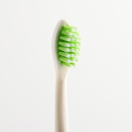 Baby toothbrush on a suction cup (nylon), color mix-4