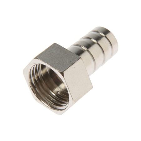 Zein fitting, 1/2 "x 14 mm, inner thread, nickelled brass, packing 100 pcs.