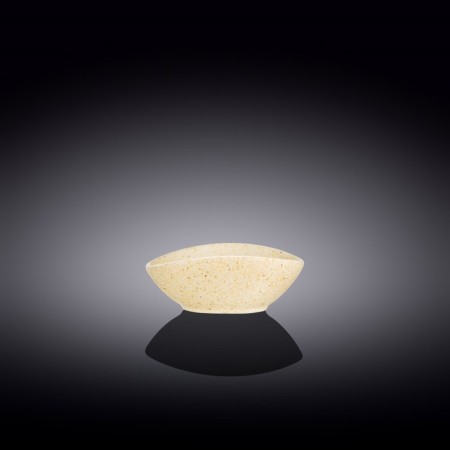 Oval dish Wilmax England Sand Stone, size 8x6x3 cm-1