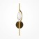 Bra Maytoni Mod347wl-L8BS3K Foresight, 140x1110x600 mm, LED, 8W, 480LM, 3000K, Brass color