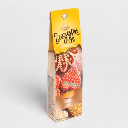 Glaze of confectionery yellow, 30 g