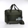 Road bag with lightning, with an increase, external pocket, long belt, khaki color