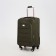 Small suitcase 20 "on lightning, code castle, with extension, khaki color