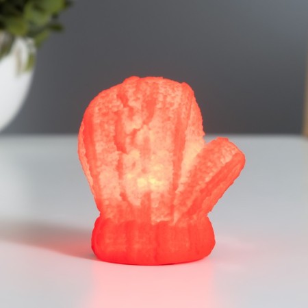 Night -bend "mittens" 2W LED LR44 red 4x6x7cm-1
