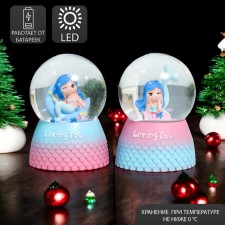 Souvenir Polystone Water Ball Light 