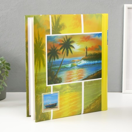 Photo album magnetic 23x28 cm. 30 sheets, "sea landscape"-1