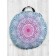 Pillow Siddle "Classic Flower Pattern", decorative, d = 52 cm