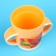 The player of the children's “Mi-Mi-Mimki”, 320 ml., With handles, color orange