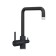 Kitchen mixer Uperwood UPD-004, with a channel for filtered water, color 01 chrome/coal 1030251