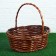 Set of wicker baskets, willow, 3 pcs