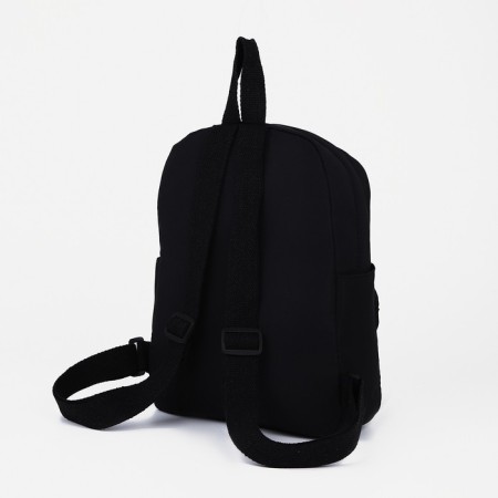 Baby backpack on lightning, 3 outer pockets, black color-3