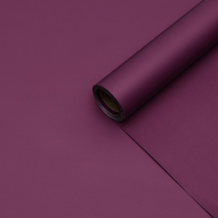 Flower film tinted, matte, purple pastel, 0.5 x 10 m ± 1 cm, 65 μm-1