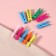 Brongs for sewing, 3 × 0.5 × 0.3 cm, 10 pcs, color colorful
