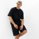 Men's T-shirt from organic cotton Minaku Regular Fit: Black color, rr 48