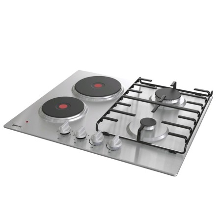 Gorenje GE690X hob, combined, 4 burners, 60 cm, silver-1