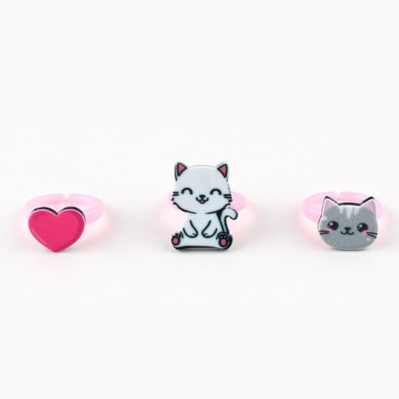 Ring 3 pcs with a tattoo "Be the most beautiful" 8 x 12 cm-4