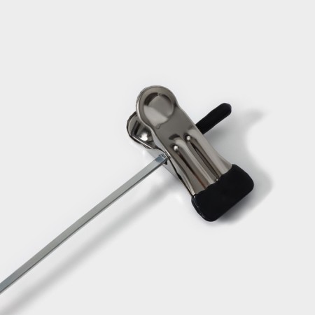 Pan for trousers and skirts with clamps, 30 × 10 cm, silver color-5