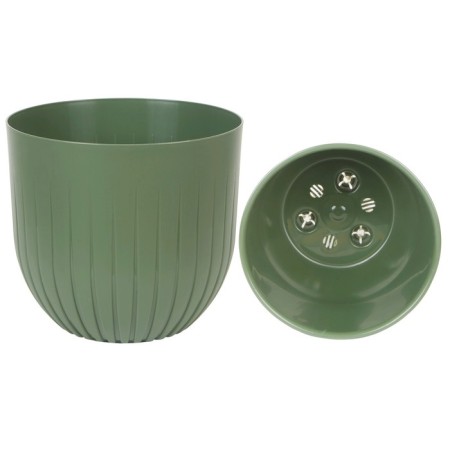 Kashpo Alpha with a tab, 6 l, green color-1