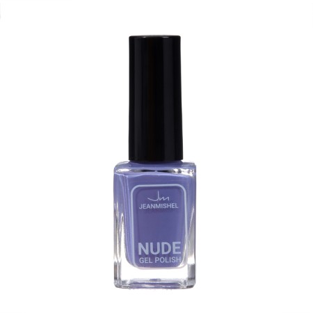 Nail polish with Nude Collection gel effect, tone 383, blue-lilac, 12 ml