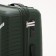 Middle suitcase 24 ", lightning department, code castle, 4 wheels, green color