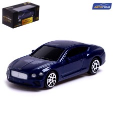 Metal machine Bentley Continental GT, 1:64, Blue color