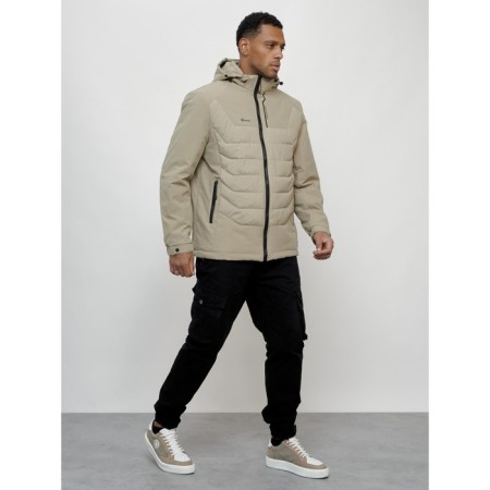 Male spring jacket, size 48, light green color-11