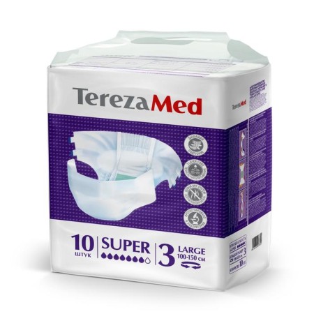 Distributes for adults Terezamed Super Large No. 3, L, 10 pcs.