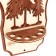 Taiga stamp for shampoos 60 cm