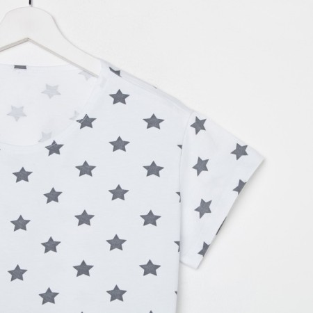 PAZHAMA Women's KAFTAN "Star", T-shirt, shorts, r.48-50-7