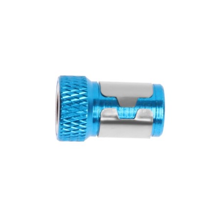 Adapter for tundra bit, round magnet, metal case-1