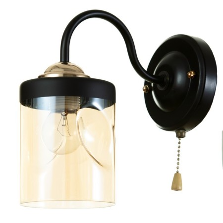 Bra 2199/1 E27 40W black and gold 20x11x20 cm