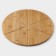 Pizza delivery board, D = 32 cm, complete with a knife, bamboo, stainless steel