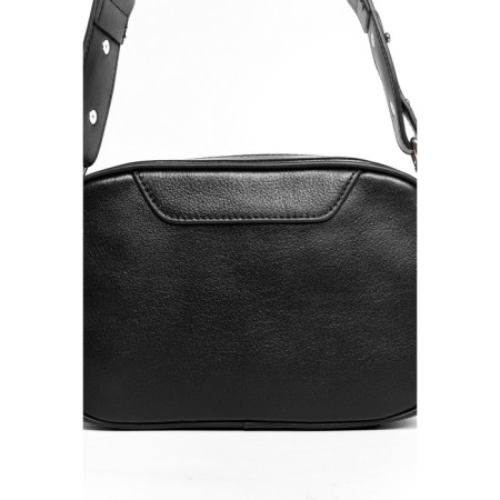 Bag Cross-Body Women's, genuine leather, Ludor black, 21x8x14 cm-2