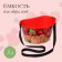 Container for collecting berries, 3 l, "basket", red