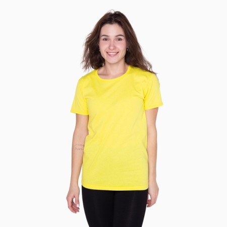 T -shirt female, yellow color, size 44