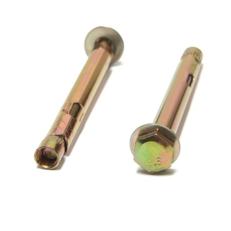 Anchor bolt of scrap, galvanized, 10x100 mm, 65 pcs-5
