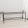Shoe stand, 2 tiers, 87 × 30 × 45 cm, copper antik