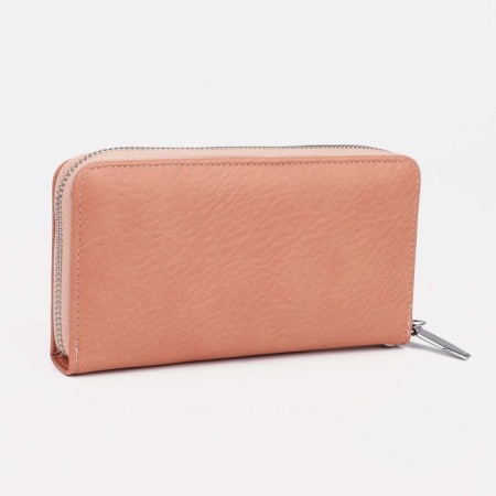 Women's wallet with lightning, pink color-1