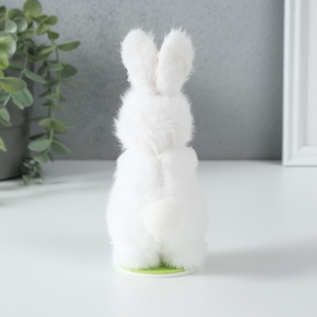 Interior doll "Baby in a bunny costume with an egg" 6x7x15 cm-3
