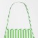 Apron Dolyana color green 60x80 cm, 100% p/e