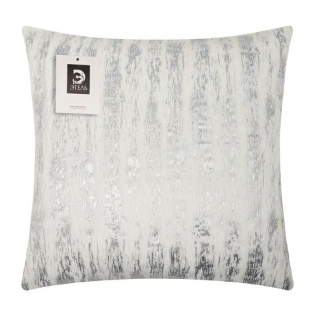 Pillowcase decorative Ethel "Snowball" silver 43 x 43 cm, 100% p/e-4