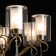 Ellegia chandelier, size 80x94x80 cm, 320W 8xe14 IP 20