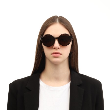 Sunscreen glasses, UV 400, leather curtains, pipe 14.7 cm, width 14.4 cm, lens 7 x 5.5 cm-1