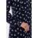 Female dress, size 42, blue, white color