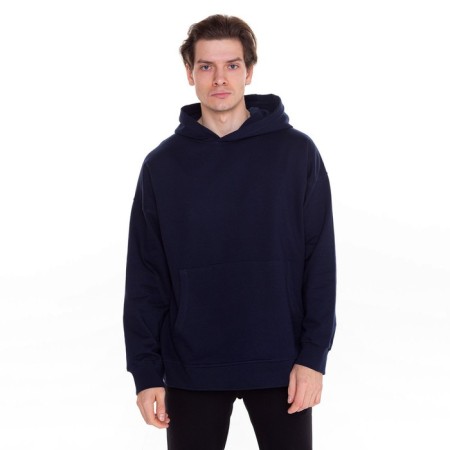 Male hoodies, the color is dark blue, size 50