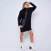 Women's dress, black color, One Size (46-50)
